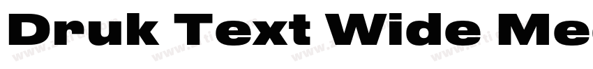 Druk Text Wide Mediu字体转换 Druk Text Wide Mediu字体转换